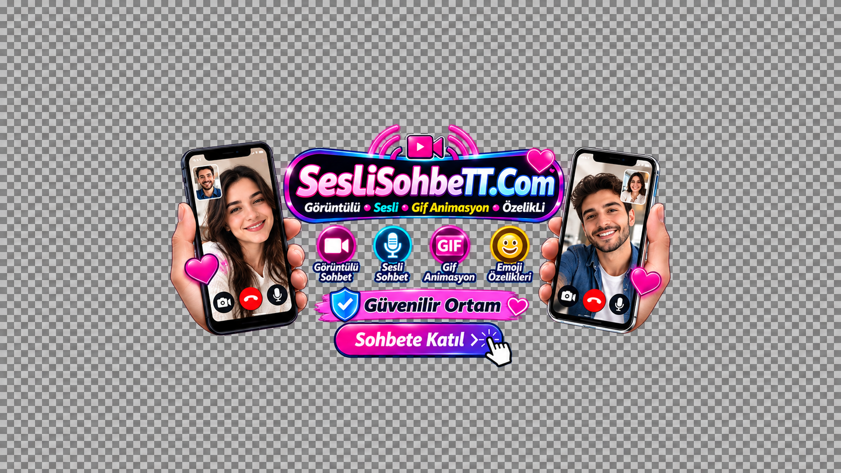 Kamerali Sesli Sohbet